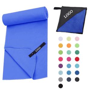 China Wholesale Custom Size Embroidery Microfiber Sports Towel For Sports Custom Logo on sale