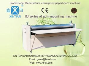 China Corrugated Paper Carton Folding Machine , Sheet Pasting Machine Of Gum Mounting on sale