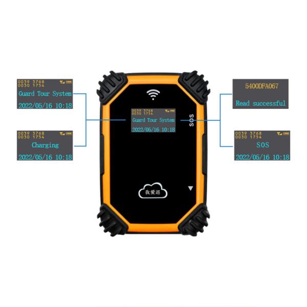 Quality Security Guard Tour Management System Online Cloud Software 1800mah Battery for sale