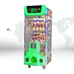 Wooden Frame Gift Vending Machine Multi Function Coin Acceptor Large Size