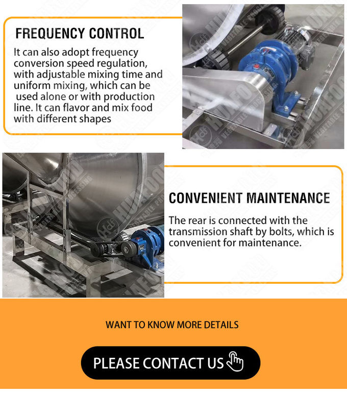 One-Stop Service Drum Agitation Mixer Agitator Powder Mixer Mixing Machine Double Mixing Drum Machine