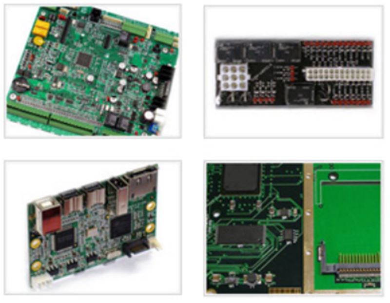 2 Sides Multilayer PCBA Printed Circuit Board Assemblies 1OZ 4 Layer