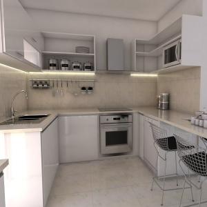 2M Modern Modular Kitchen Cabinets