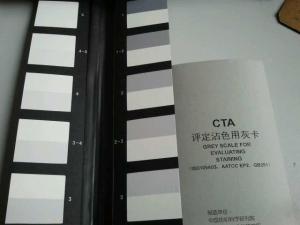 CTA AATCC Grey Scale Assessing Staining