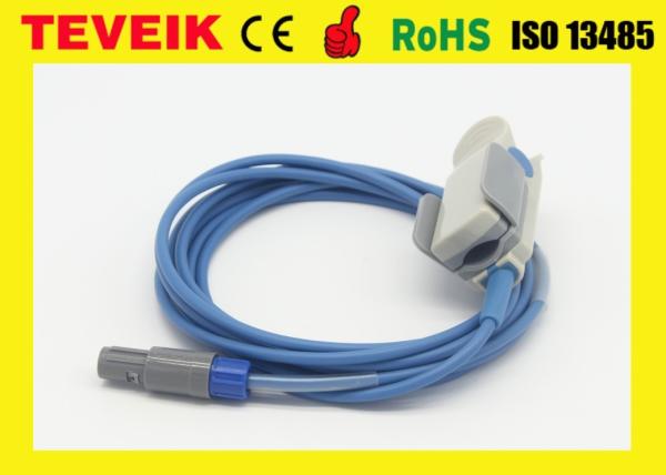Quality MS3-109069 SpO2 sensor for Edan patient monitor Adult finger clip Redel 6pin for sale