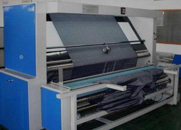 Quality Cloth Textile Fabric Shrinking Inspection Rolling Machine for sale