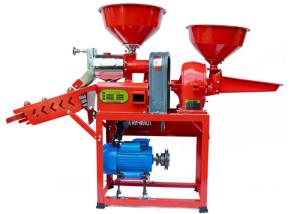 220V 2.2kw Paddy Husker Rice Milling Machine For Home Processed