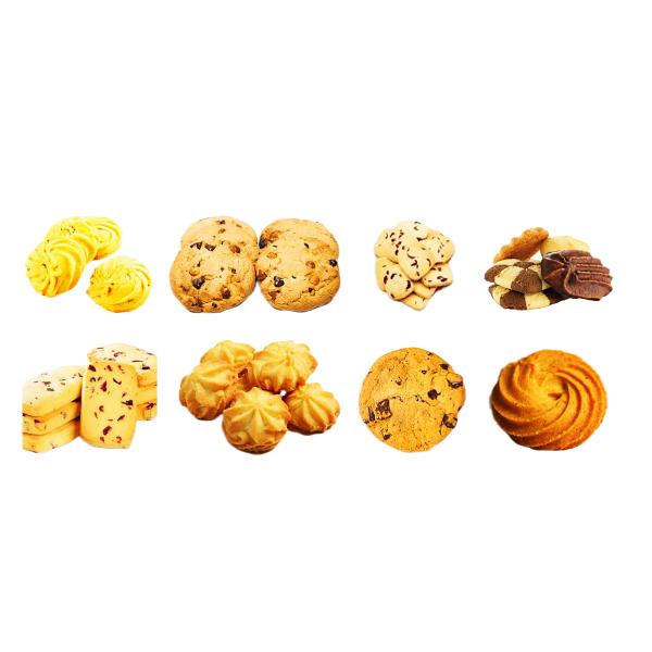 Cookie Forming Machine PD400 PLC Control Mini Cookie Machine Capacity 100Kg/H / 200Kg/H
