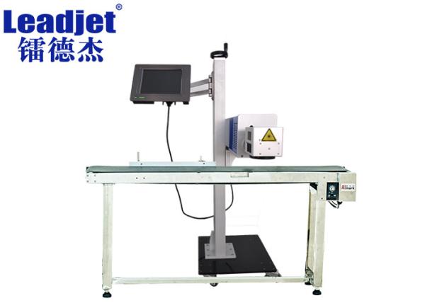 Quality Serial Numbers CO2 Laser Coding Machine For Leather / Wire Online Marking for sale