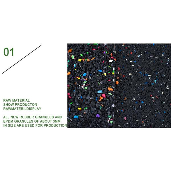 Farm Colorful Horse Walker Matting Rubber I Beam Tiles Dog Bone Mats