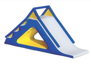 PVC Floating Water Slide Lead Free Stron Structure Dimensional Stable Digital Printing