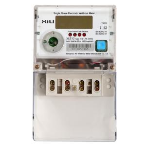 Buy cheap Multifunction Single Phase Energy Meter with Remote Meter Reading Systems product
