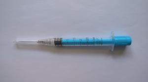 China 3ml Medical Luer Lock Disposable Syringes And Needles For Blood Collection on sale
