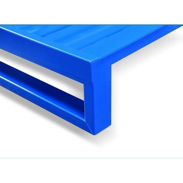 QF-Pallet Single/Double Faced 4 Way Entry Load Capacity Warehouse Metal Steel Pallets