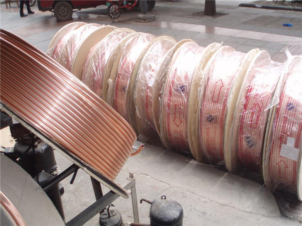 C12000 Type K Round Copper Pipe Brush Mirror Surface Good Wear Resistance