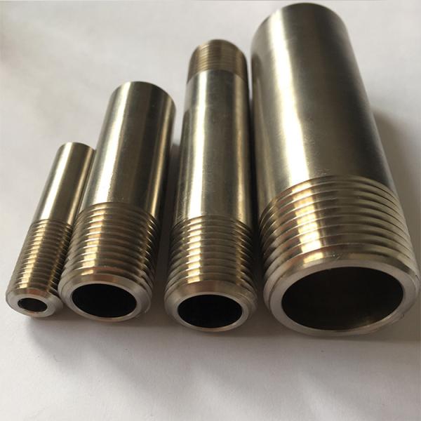 Quality Light Weight Titanium Precision Parts Customized Titanium Threaded Tube for sale