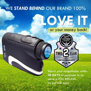 BAK4 Prism 6X Slope Golf Rangefinder 905nm Laser Range Finder For Hunting