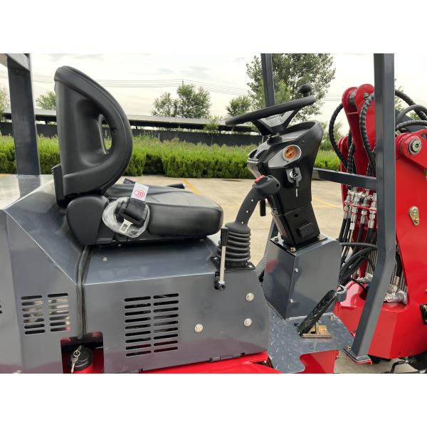 Fully Hydraulic Compact Mini Loader Machine Hydraulic Travel Lift 800kg Small Loader Mini Loader For Sale