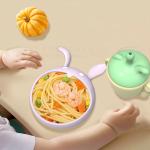 MHC Starter 6-12 Months Rabbit Baby Feeding Set Non Silicone Bpa Free Non Toxic