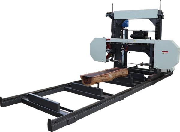 Quality MJ1000 diesel portable sawmill,wood working horizontal band saw mills, log cutting bandsaw for sale