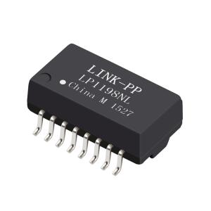 China PCB RJ45 Lan Transformer , 16Pins Magnetics Transformer Module  XFATM9B1 on sale