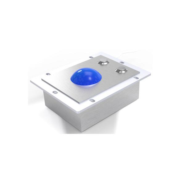 Quality Panel Mount Rugged Trackball USB PS2 Interface Industrial Trackball Mouse for sale