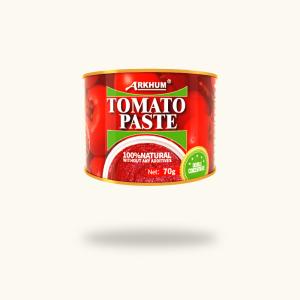 Delicious 200 Gram Tin Tomato Paste Made With Fresh Tomatoes