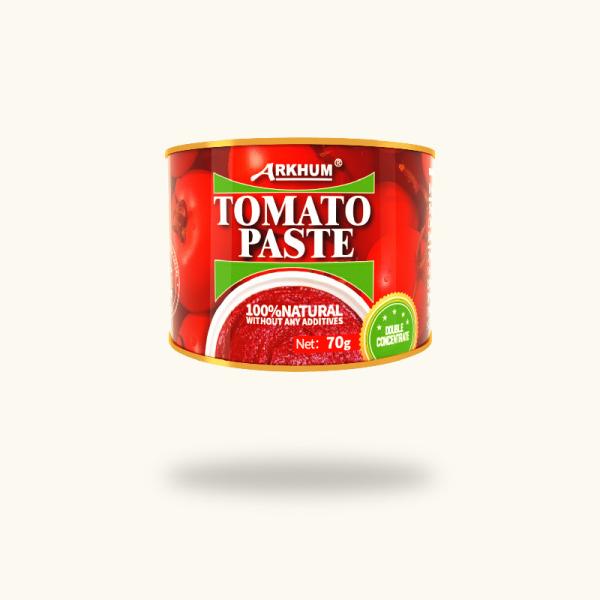 Quality Delicious 200 Gram Tin Tomato Paste Made With Fresh Tomatoes for sale