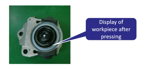 C Model Type 100KN Vertical Servo Press Machine Shock Absorber Pressing Assembly