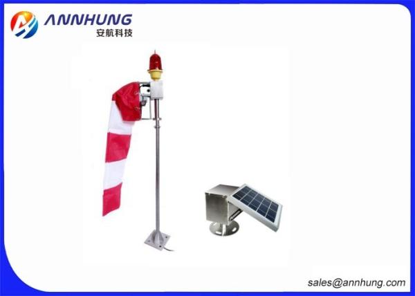 Quality Internally Illuminated  Direction Indicator With Heliport Solar Wind Cone for sale