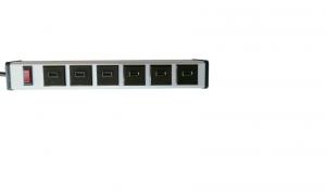 Buy cheap Desktop Smart 6 Port USB Charging Power Strip With Aluminium Alloy Housing product