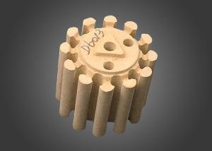 China Micro Piezo Electrical Steatite Ceramic Part High Performance Ceramic Bushing Insulator Plug Connector Element on sale
