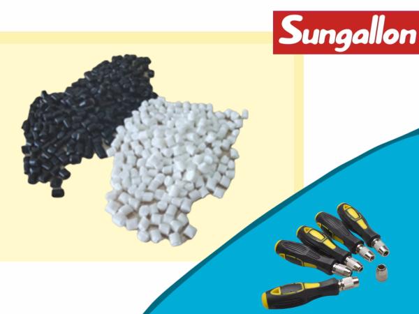 Quality Recyclable 70D Modified PP Plastic Granules TPE Elastomer Material for Plastic Handle of Tools for sale