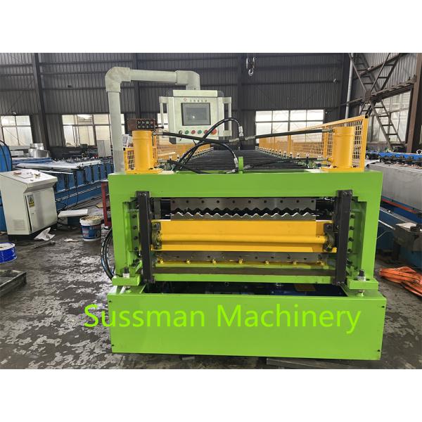 Thin Material Thickness 0.17-0.45mm 1220mm Coil Width Double Layer Roofing Roll Forming Machine