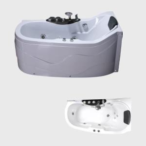 Waterfall Surfing Heated Jacuzzi Bathtubs Air Jetted Massage With Seat