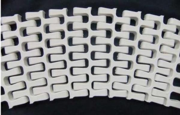 Quality ZY2600FG SPIRAL MODULAR CONVEYOR BELTS THERMOPLASTIC RADIUS BELTING FLUSH GRID MODULAR CONVEYING BELTS for sale