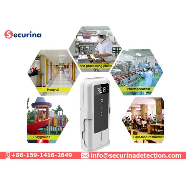 4AA Battery Power Supply Touchless Infrared Thermometer Sterilization Dispenser with Tripod Mount Holder