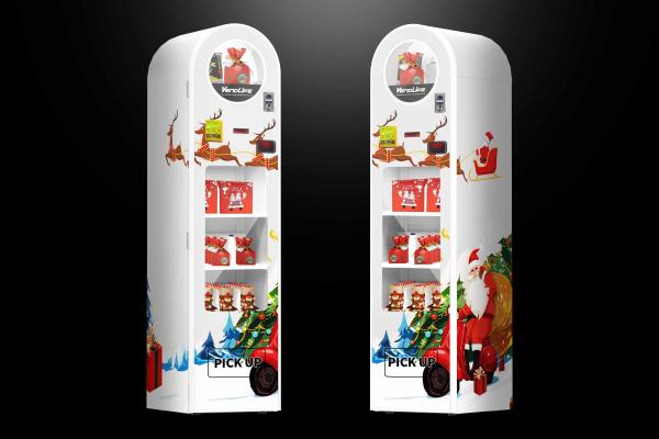 Quality DEX Soda Snack Vending Machine , 192 Items Christmas Vending Machine for sale