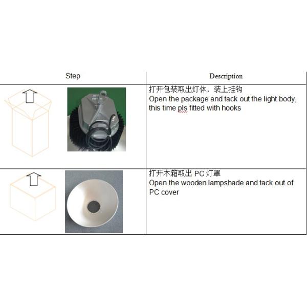 200W High Bay Lighting with Long Lifespan high power efficiency