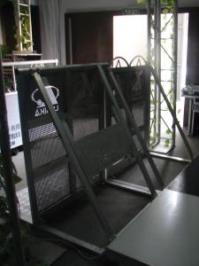 Buy cheap TUV Crowd Control Barrier stands / Aluminum Crash Barrier 1.0×1.25×1.2 m product