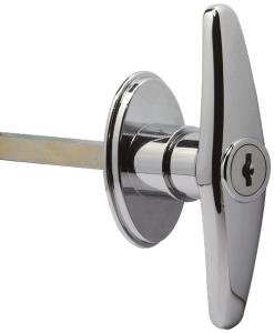 Buy cheap T handle electrical cabinet lock not exposed screw lock mechanical equipment cabinet lock product