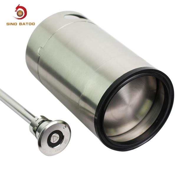 Quality Colorful CO2 5L Pressurized Beer Kegs A/S Coupler for sale