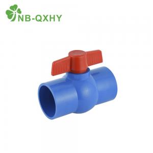 Buy cheap 1/2 Inch to 6 Inch Blue Thailand PVC Ball Valve for Water Supply Customized Request product