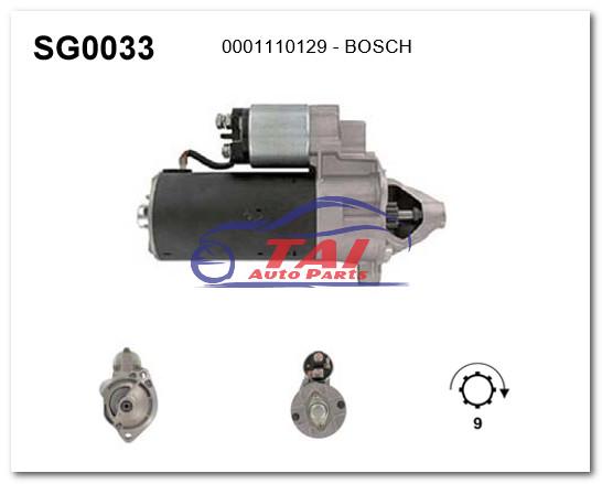 Quality 0001417006 Auto Parts Starter Motor BOSCH Starter Motor 24V 6.6KW 11T for sale