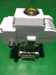 electric actuator ss316 water ball valve
