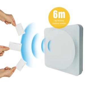 Buy cheap Wiegand RS232 RS485 Long Range NFC RFID Card Access Control UHF Reader product