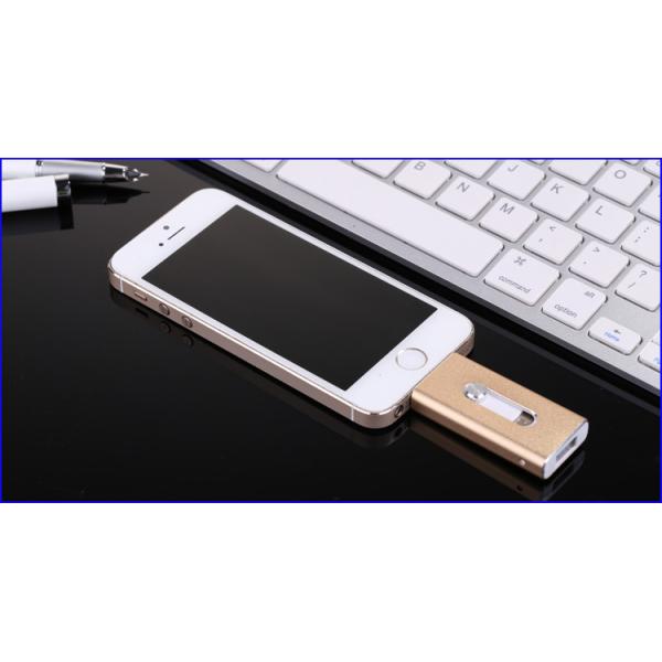 iPhone External Drive OTG USB Pen Drives Sliding Double Interface