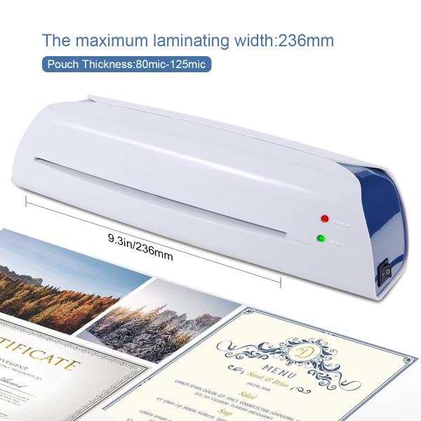 LM2008 Office A4 Laminator Home High Quality Fast Hot Laminating Paper Photo Machine