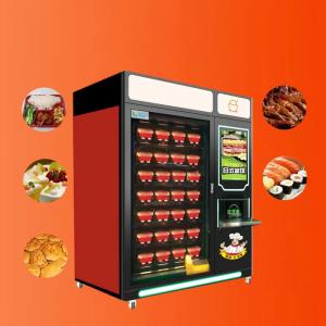 Buy cheap Vending Factory Supply With Microwave Heating Fast Food Vending Machine For Sale Pizza product