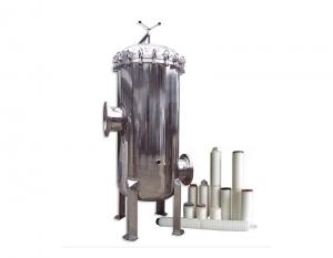 Buy cheap Stainless Steel Industrial Water Filtering For Fast Filtration Wall Thickness 1.5-5mm product